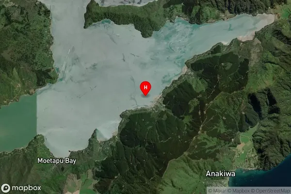 Ohingaroa Bay,Marlborough Satellite Map