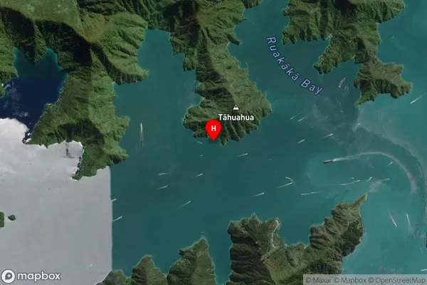 Okahu Bay,Marlborough Satellite Map