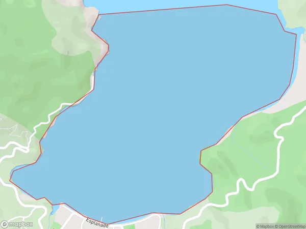 Okiwi Bay, Marlborough Polygon Area Map