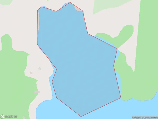 Okura Bay, Northland Polygon Area Map