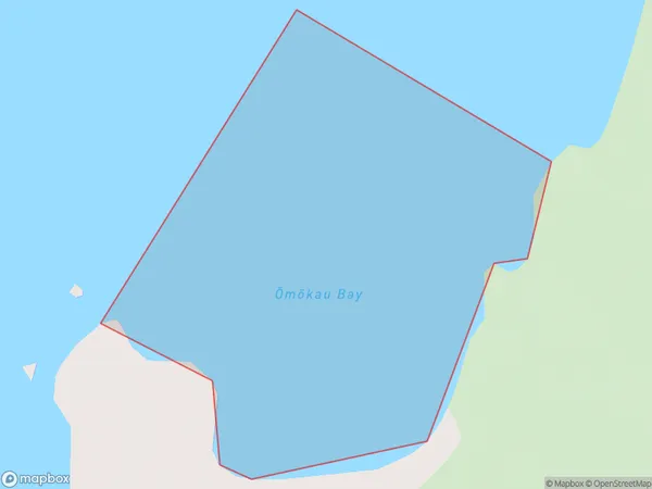 Omokau Bay, Nelson Polygon Area Map