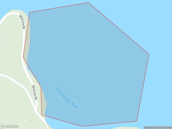 Onehunga Bay, Otago Polygon Area Map