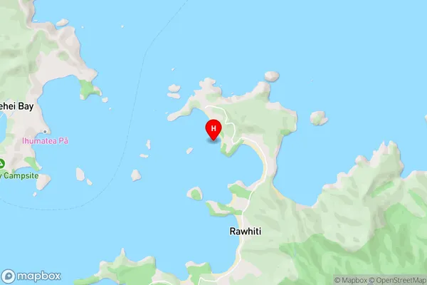 Onepoto Bay,Northland Area Map