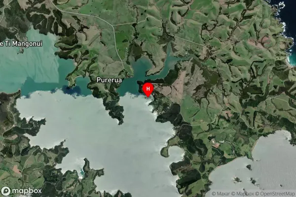 Oneroa Bay,Northland Satellite Map