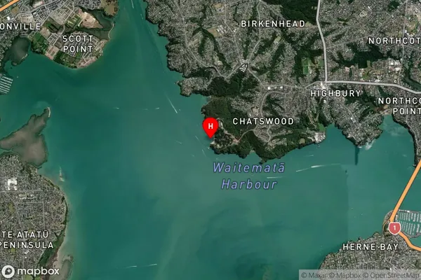 Onetaunga Bay,Auckland Satellite Map