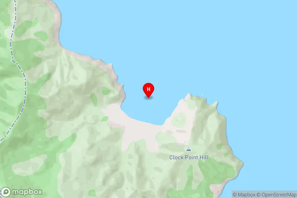 Onetea Bay,Marlborough Area Map