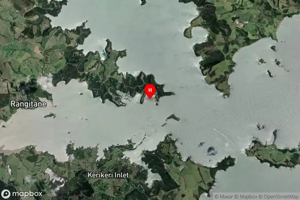 Opito Bay,Northland Satellite Map