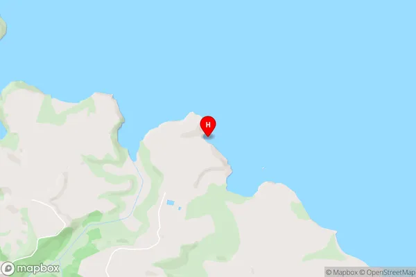 Opuna Bay,Northland Area Map