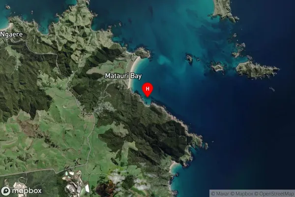 Orokaraka Bay,Northland Satellite Map