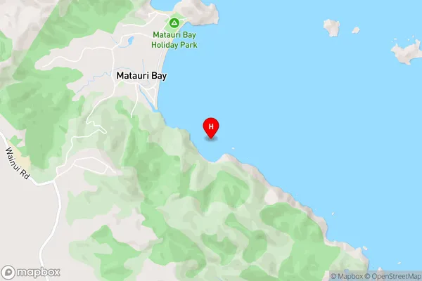 Orokaraka Bay,Northland Area Map