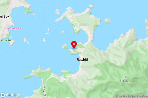 Oruruhoa Bay,Northland Area Map