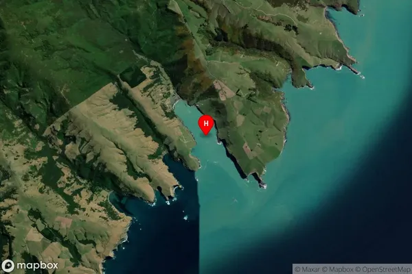 Otanerito Bay,Canterbury Satellite Map