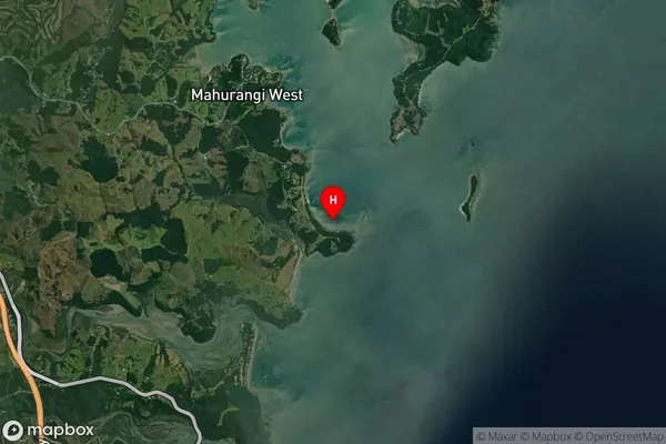 Otarawao Bay,Auckland Satellite Map