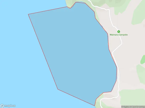 Otatara Bay, Marlborough Polygon Area Map