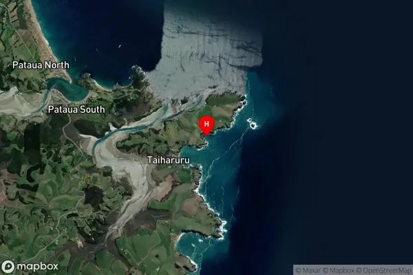 Otauhaunui Bay,Northland Satellite Map