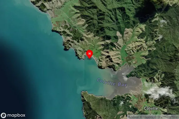 Otautu Bay,Waikato Satellite Map