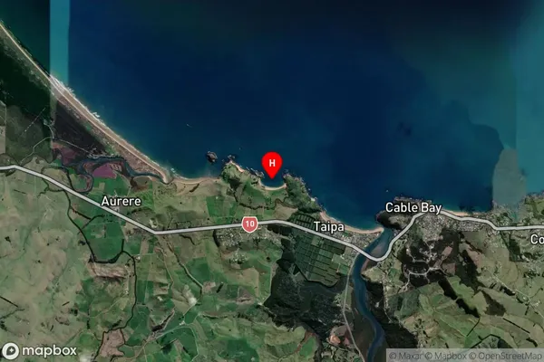 Otengi Bay,Northland Satellite Map