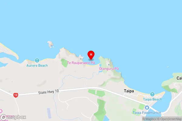 Otengi Bay,Northland Area Map