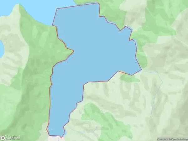 Oyster Bay, Marlborough Polygon Area Map