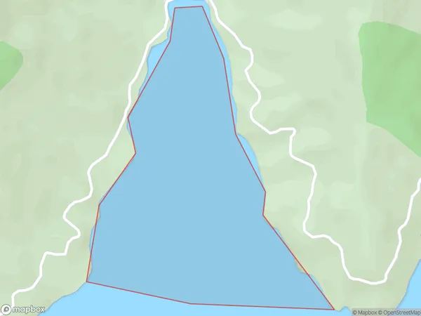 Oyster Bay, Marlborough Polygon Area Map