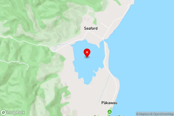 Pakawau Inlet,Tasman Area Map