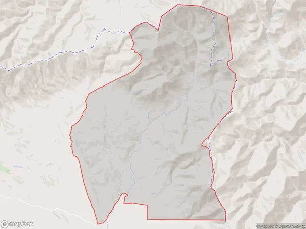 Kyeburn Diggings, Otago Polygon Area Map