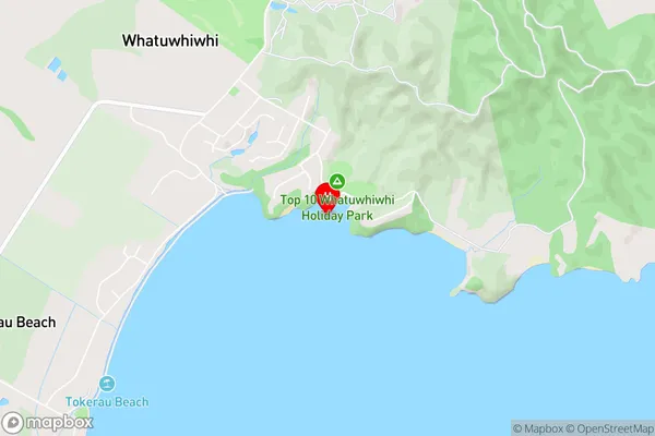 Parakerake Bay,Northland Area Map