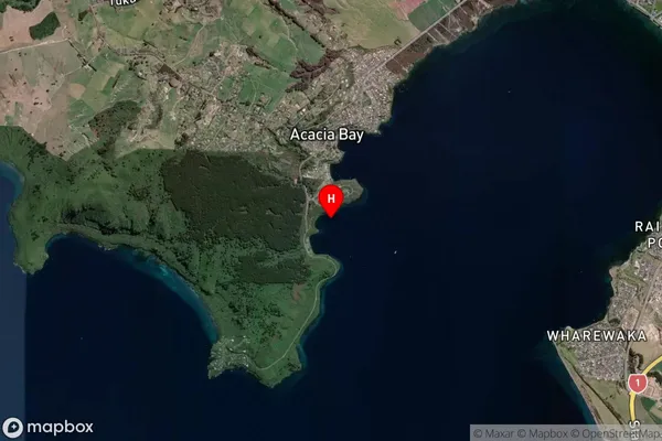 Parawera Bay,Waikato Satellite Map