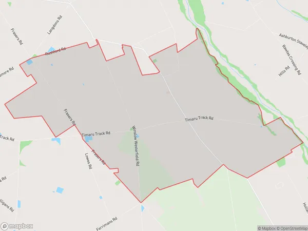 Lagmhor, Canterbury Polygon Area Map