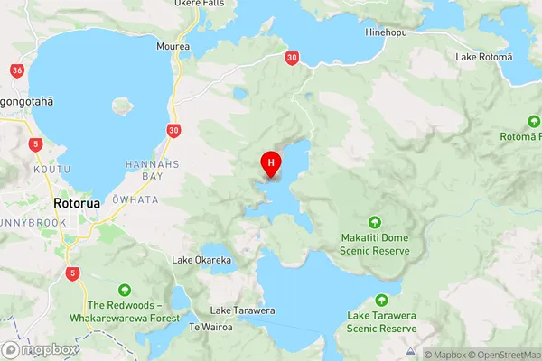 Paremata Bay,Bay of Plenty Region Map