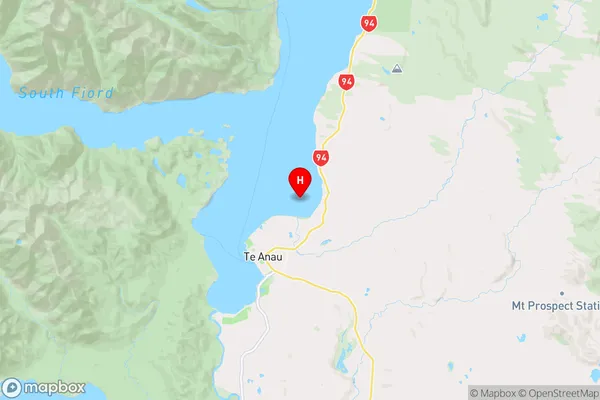 Patience Bay,Southland Region Map