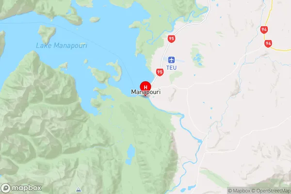 Pearl Harbour,Southland Region Map