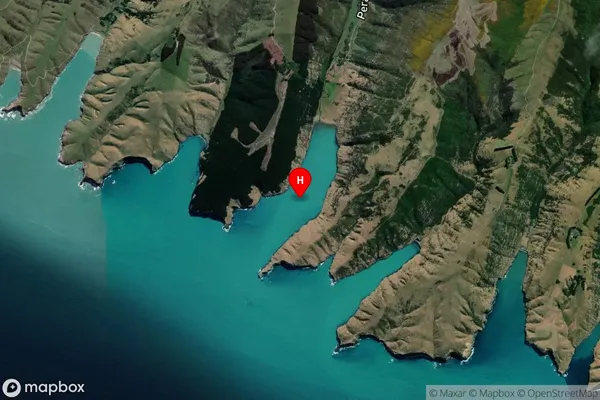 Peraki Bay,Canterbury Satellite Map