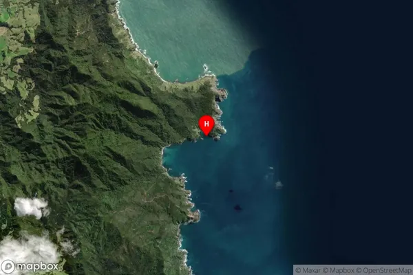 Pohatuwhakairi Bay,Waikato Satellite Map