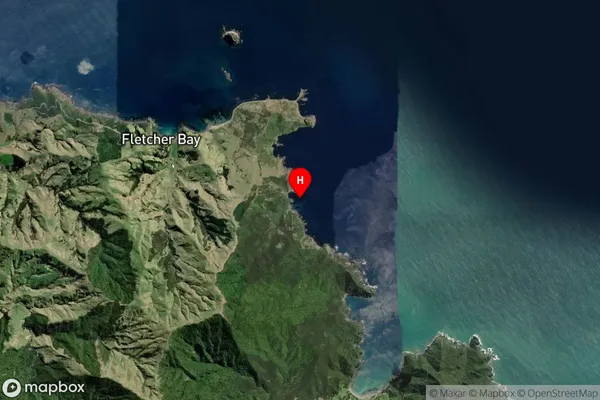 Poley Bay,Waikato Satellite Map