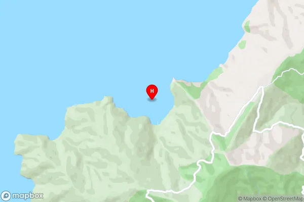 Pukatea Bay,Marlborough Area Map
