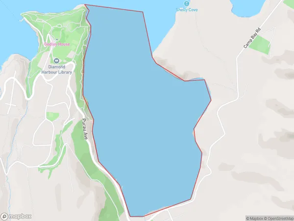 ZipCode 8972 Map for Purau Bay