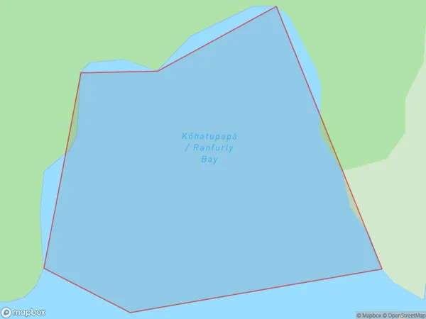 Kohatupapa / Ranfurly Bay, Northland Polygon Area Map