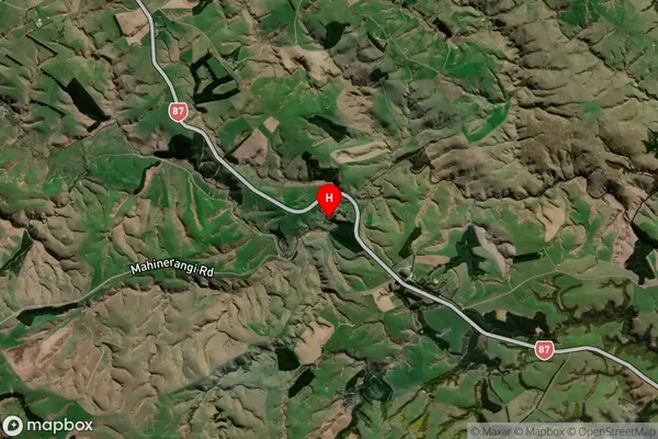 Lee Stream,Otago Satellite Map