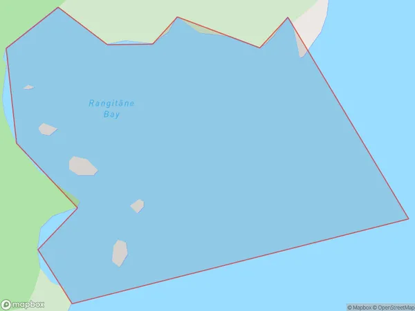 Rangitane Bay, Marlborough Polygon Area Map