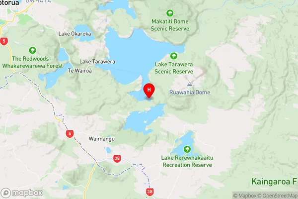 Rapatu Bay,Bay of Plenty Region Map