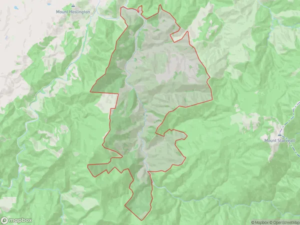 Lee Valley, Tasman Polygon Area Map