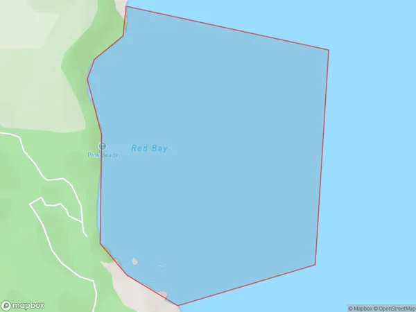 Red Bay, Otago Polygon Area Map