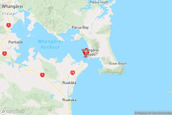 Reotahi Bay,Northland Region Map