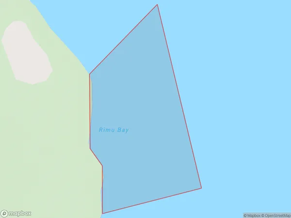 Rimu Bay, Marlborough Polygon Area Map