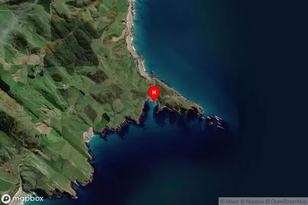 Roaring Bay,Otago Satellite Map