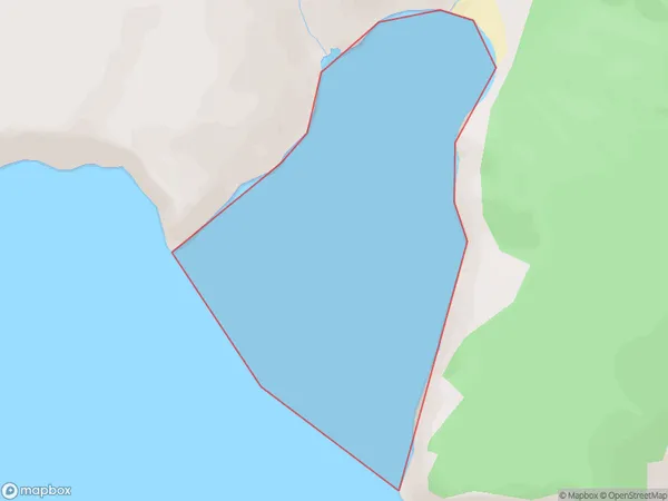Robin Hood Bay, Otago Polygon Area Map