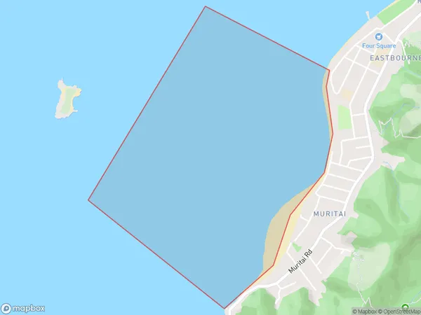 Robinson Bay, Wellington Polygon Area Map