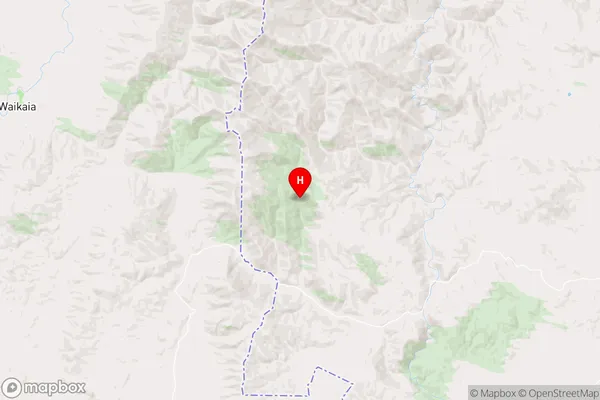 Leithen Bush,Otago Region Map