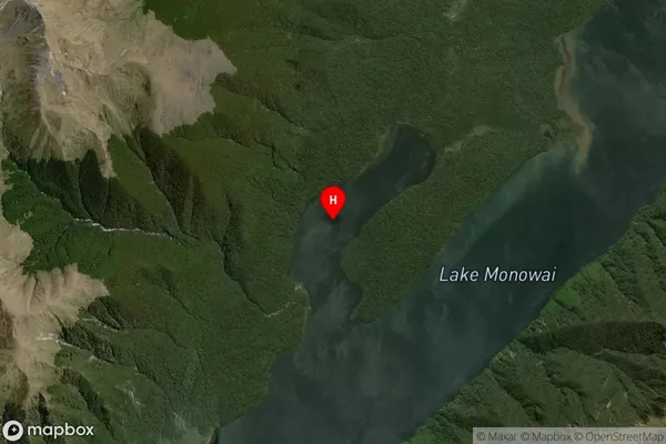 Rodger Inlet,Southland Satellite Map